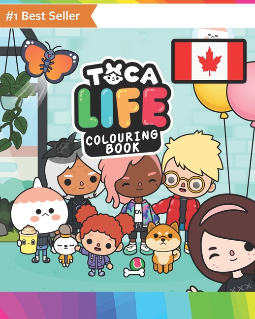Toca Life Colouring Book: AMAZING coloring book for Kids TRY AND JUDGE , Toca  Life, World Toca Kitchen, Toca Hair Salon, Toca Life Neighborhood  (Paperback) 